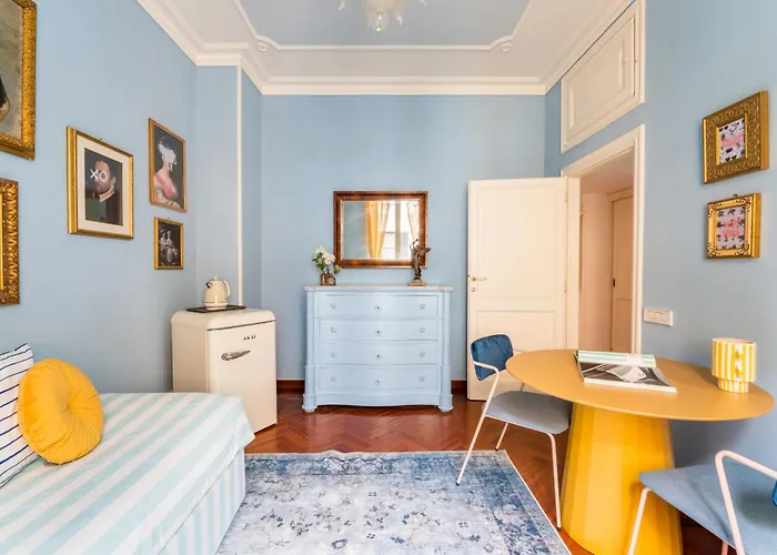 Lejlighed Casa Tudor, Charmy Eccentric Flat In Piccola Londra 10 Min From Center Rom